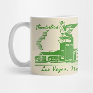 Thunderbird Hotel Retro Defunct Las Vegas Mug